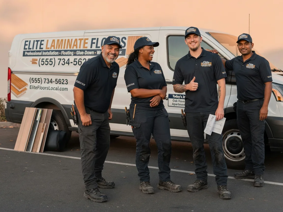 Laminate flooring installation company in Bergholz, OH